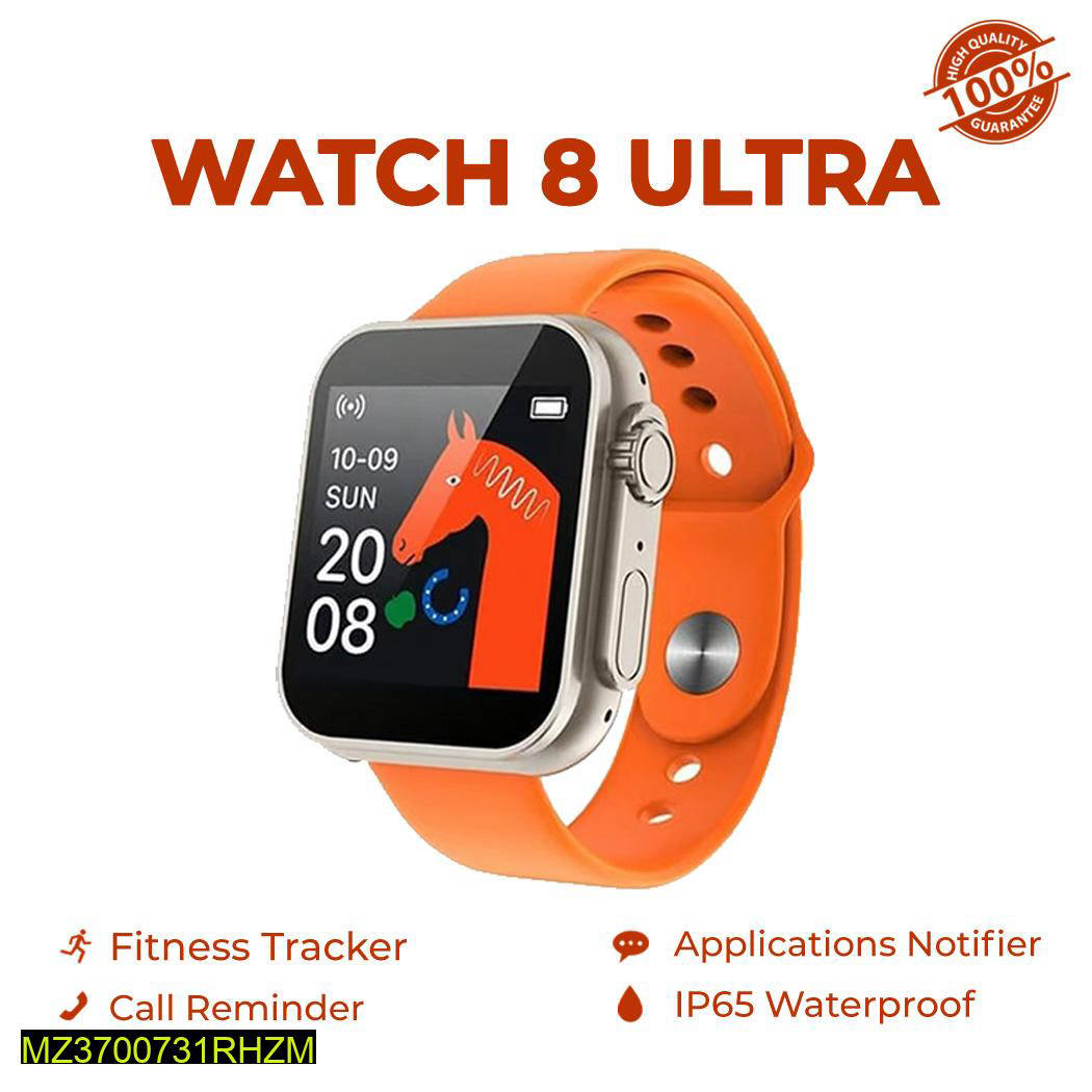 8 Series Ultra Smart Bracelet, Orange
