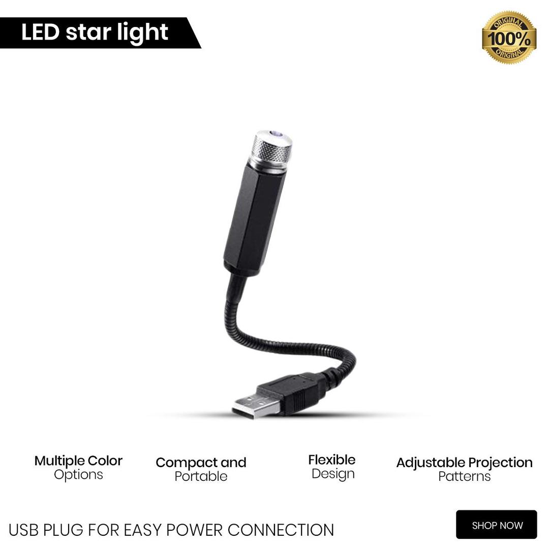 Rechargeable Star Decoration Light