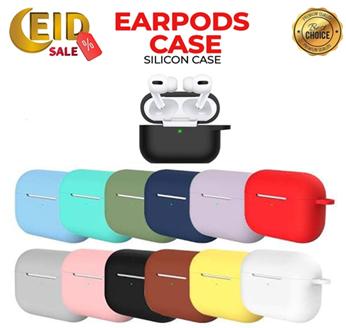New Silicon Case for Airpods pro (Black)