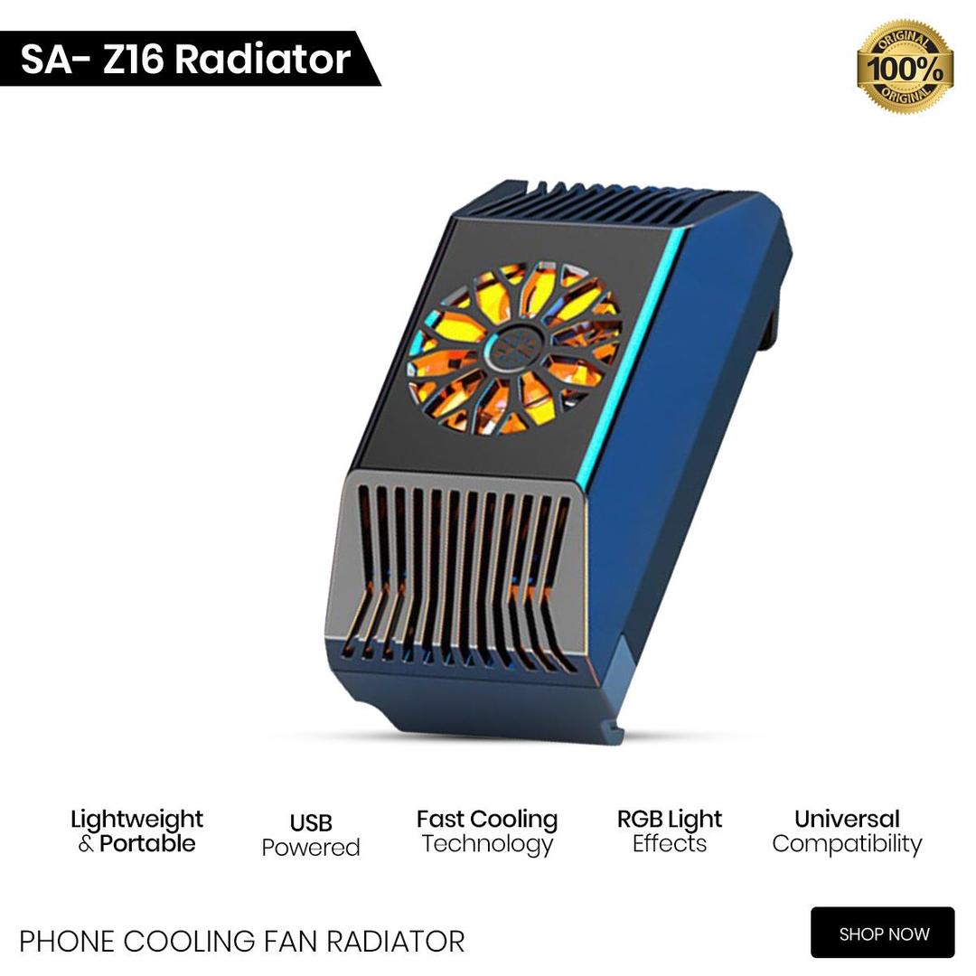 SA-Z16 Cooling Radiator With Multi Colour Lightening