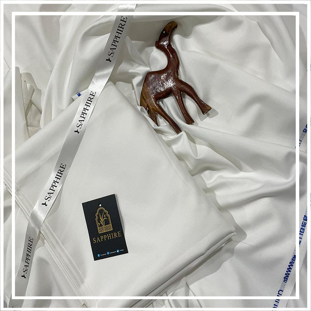 Men's Unstitched Wash And Wear Plain Suit