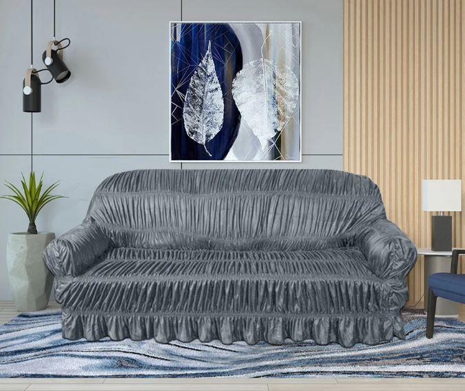 5 Seater Jersey Plain Sofa Covers