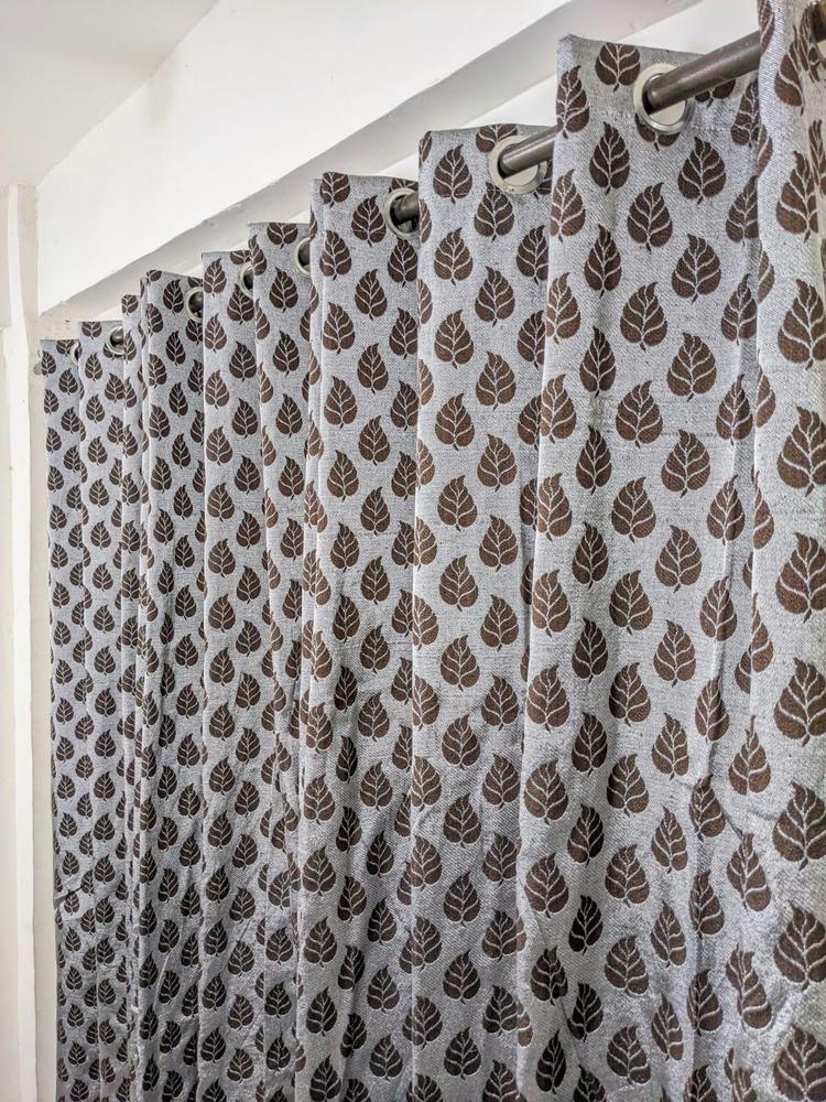 1 Pc Leather Indoor Home Curtains