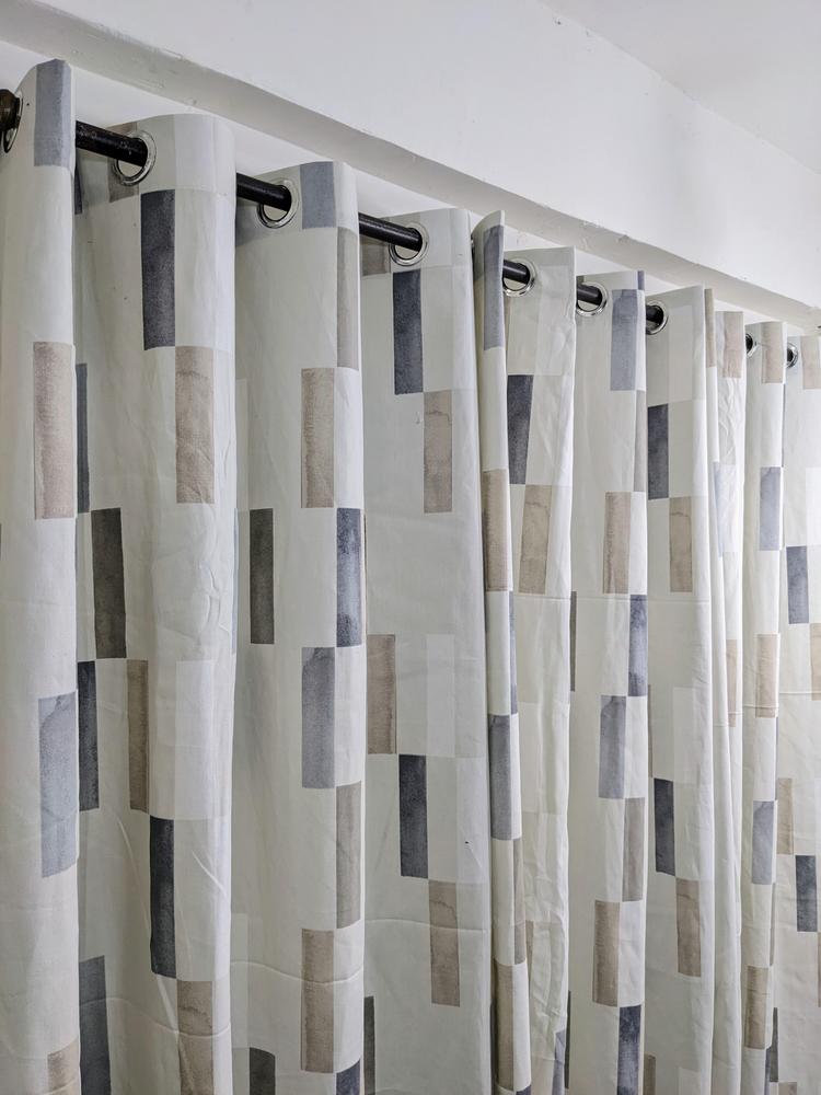 1Pc Cotton Curtains 