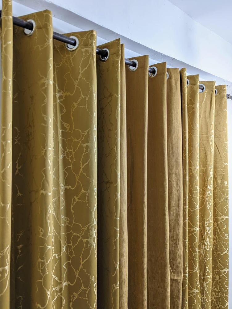 3 Pcs Set Curtains 