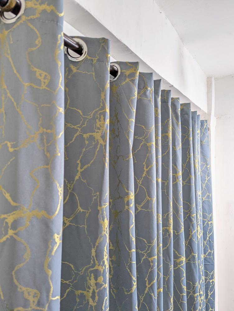 1 Pcs Jacquard Sparkles Texture Curtains