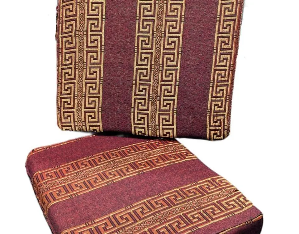 Stylish Maroon Velvet Printed Cushion Covers - 10 Pcs Set (Without Filling)