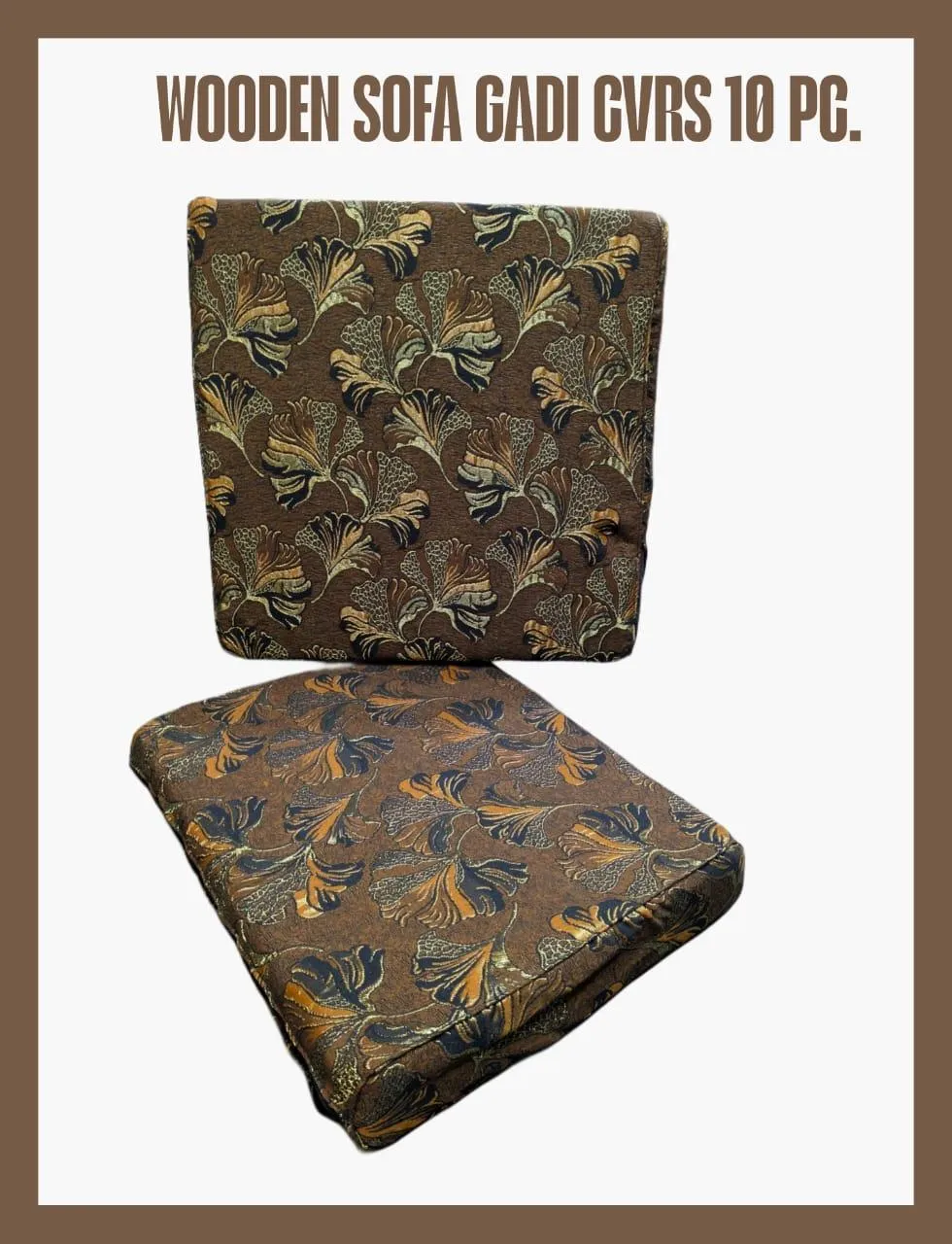 Vibrant Multicolor Cotton Printed Cushion Covers - Pack of 10 Pcs