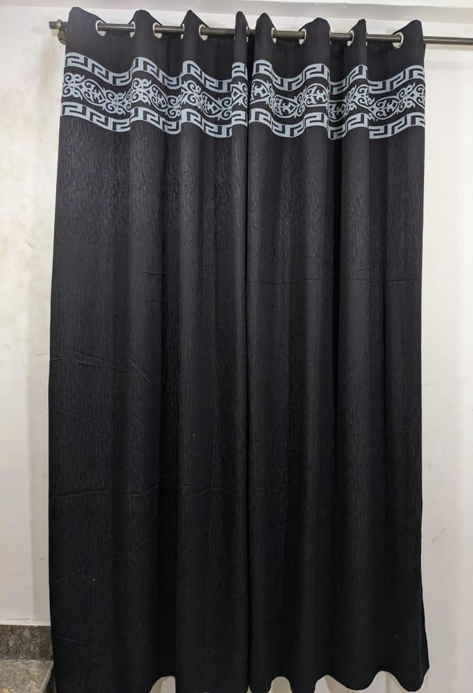 1 Pcs Self Shaded Jacquard Curtain
