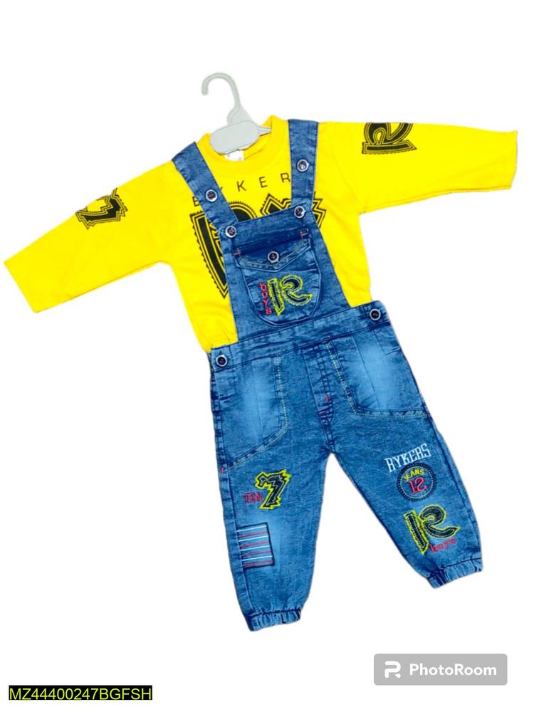 Denim Romper For Boys