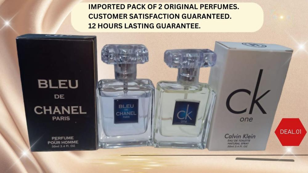 Pack Of 2 Men's Perfumes