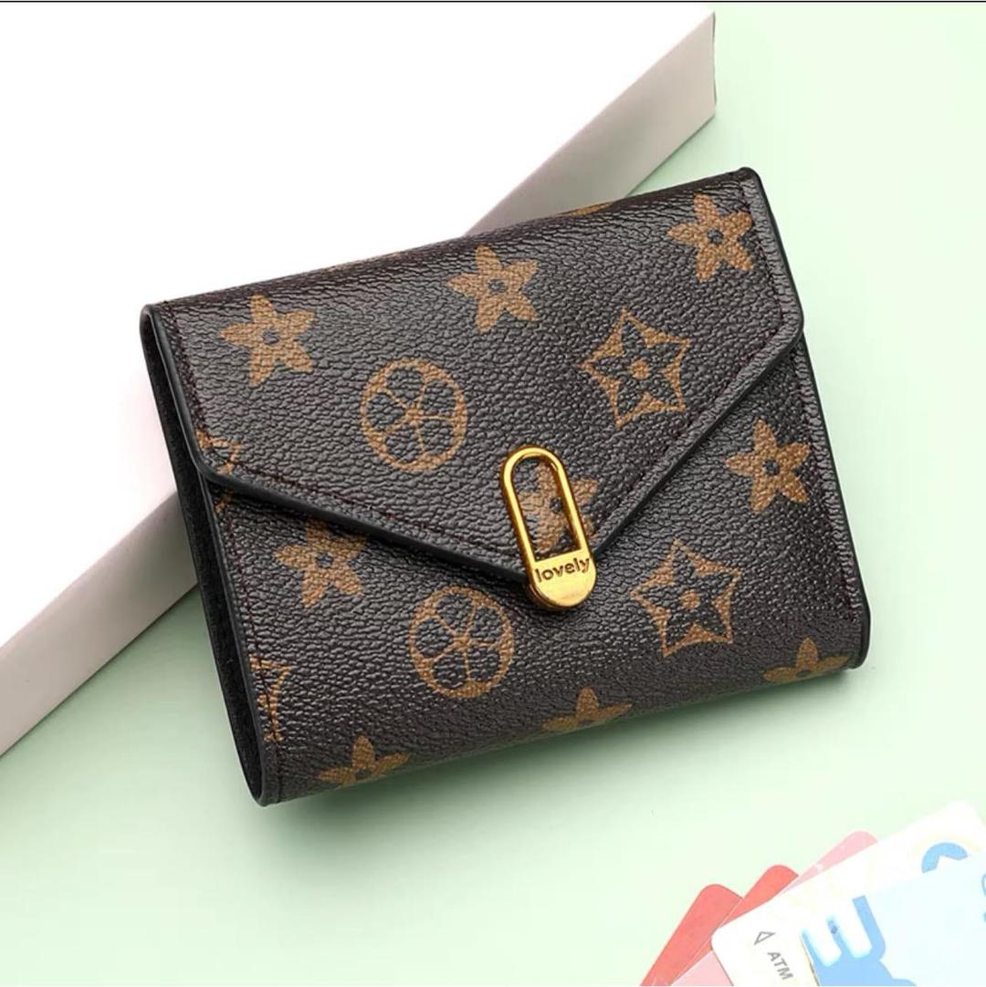 Women's PU Leather Trifold Wallet 1