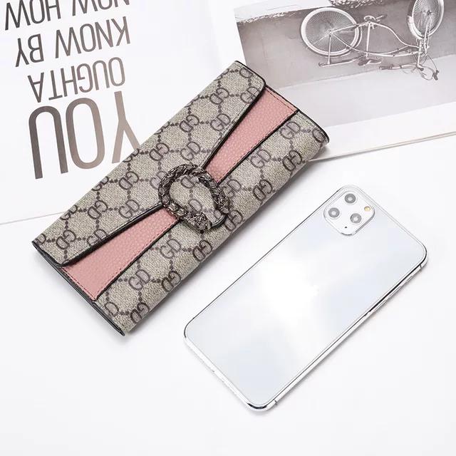 Stylish Women’s PU Leather Tri-Fold Wallet - 1 Pc Pocket-Friendly Clutch