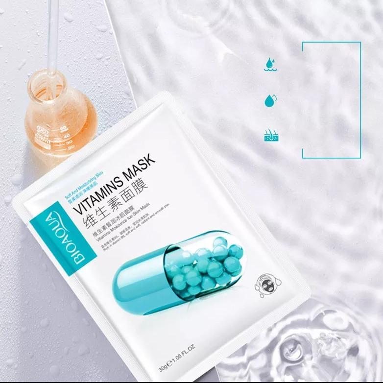 Vitamins Ice Face Sheet Mask, Pack Of 5