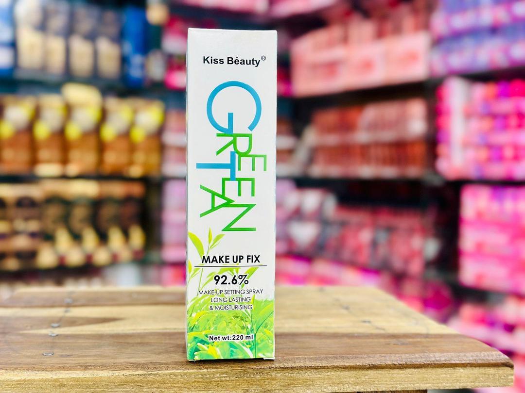 Green Tea Setting Spray - Long-lasting & Smoothing Finish - 1 Pcs, 220ml