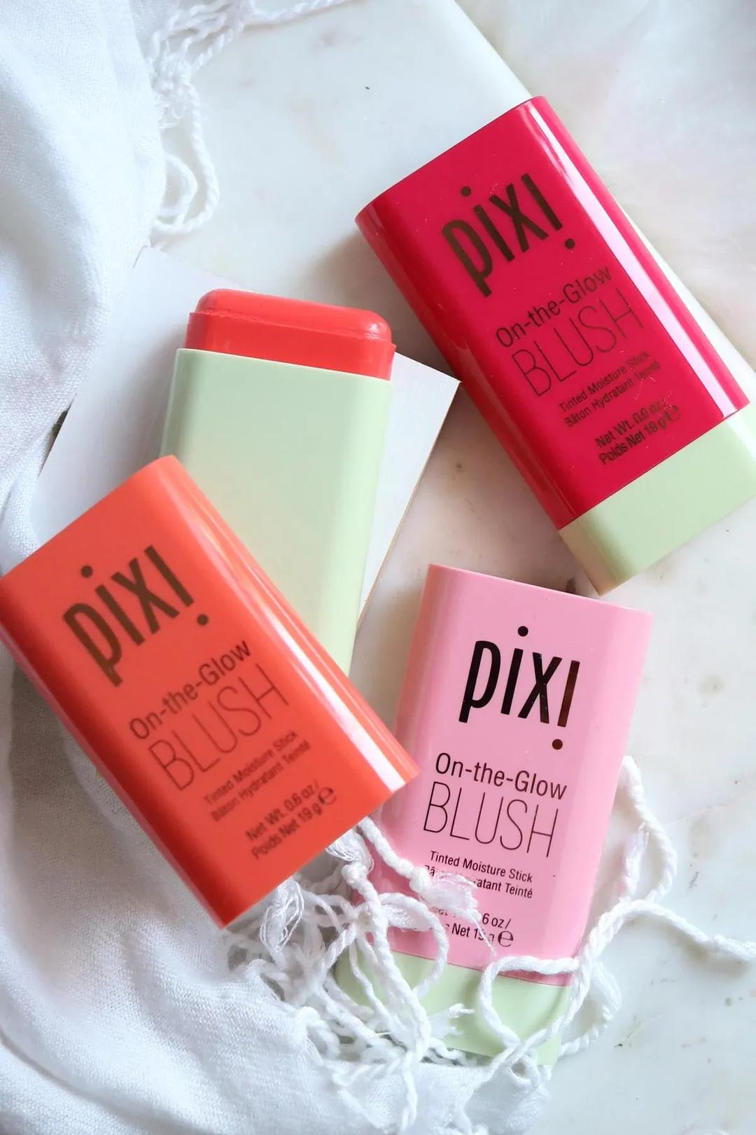 Pixi High Pigmented Cream Blush - Perfect for Combination Skin - 1 Pcs Fleur & Ruby