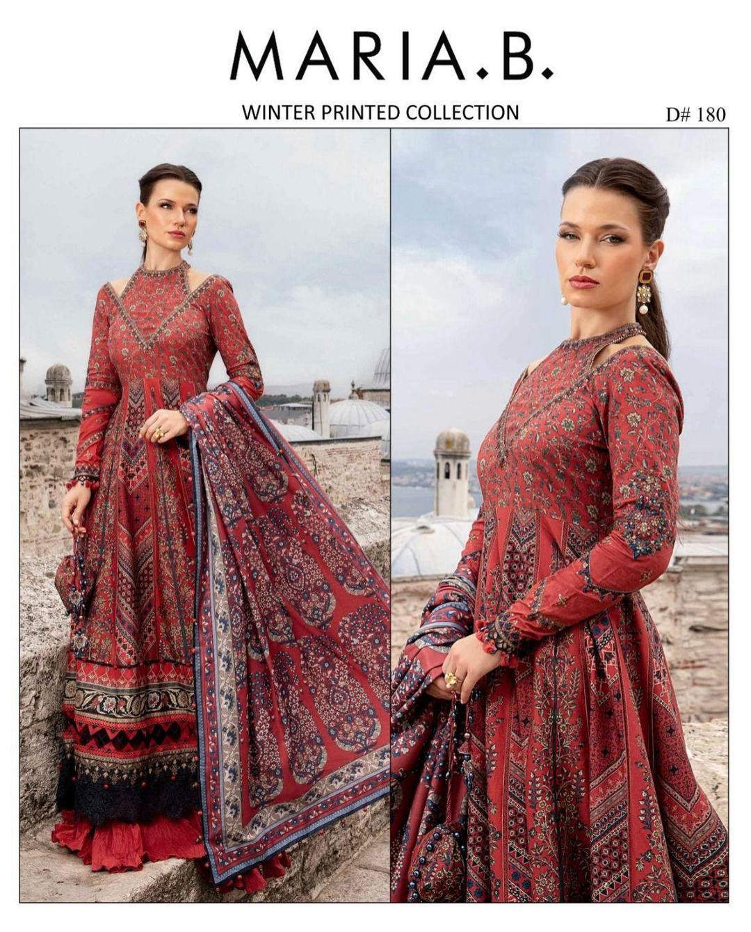 3 Pcs Women's Unstitched Karandi Digital Print Suit