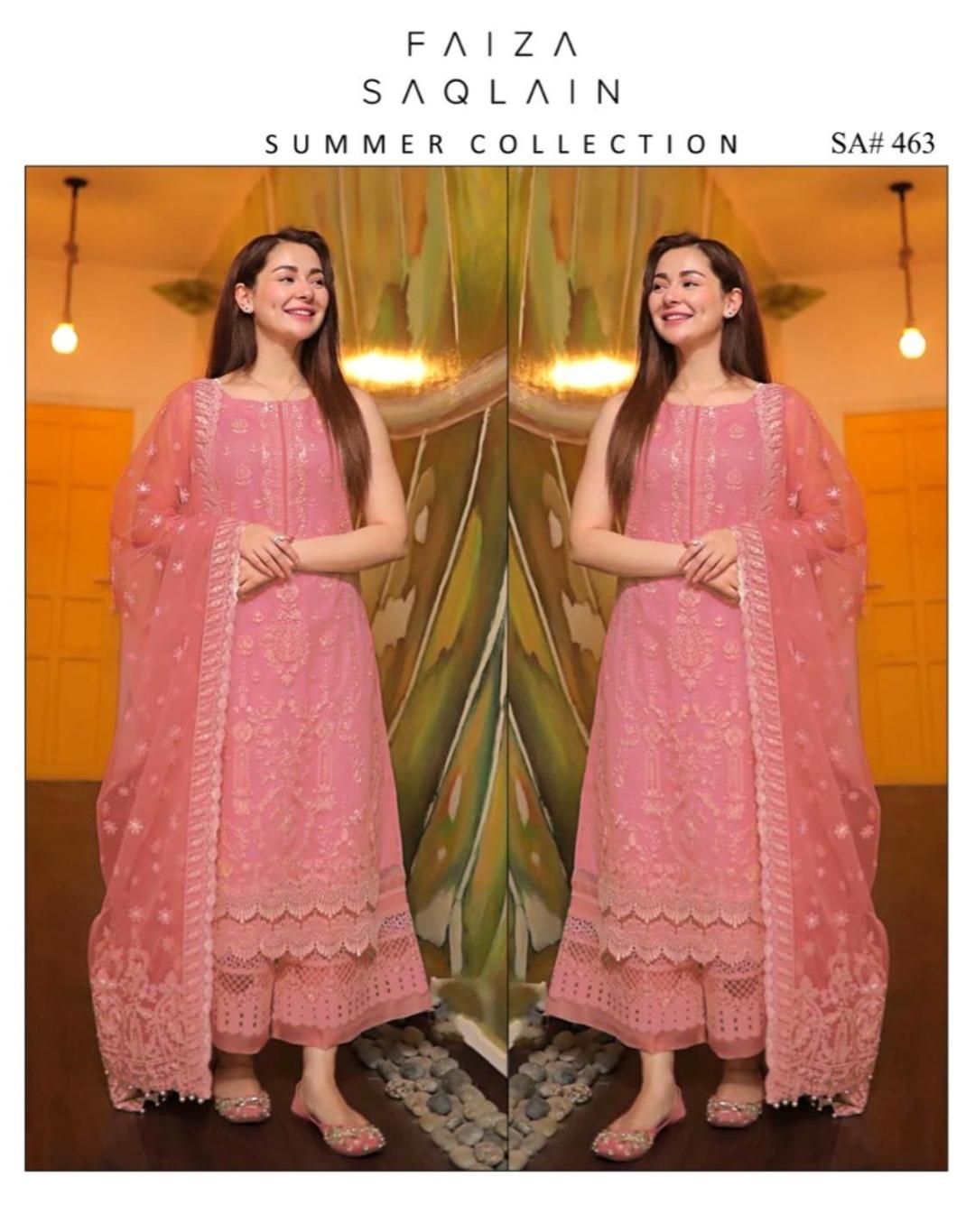3 Pcs Women's Unstitched Embroidered Suit