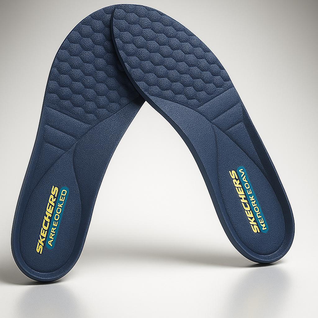 Innovative Insole with Zip - 1 Pcs for Unisex Comfort in Blue