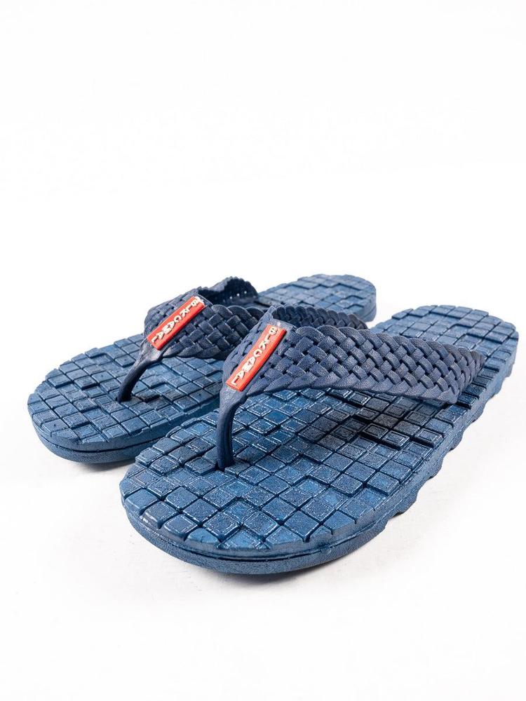Black Camel - Medicated Slippers, Blue