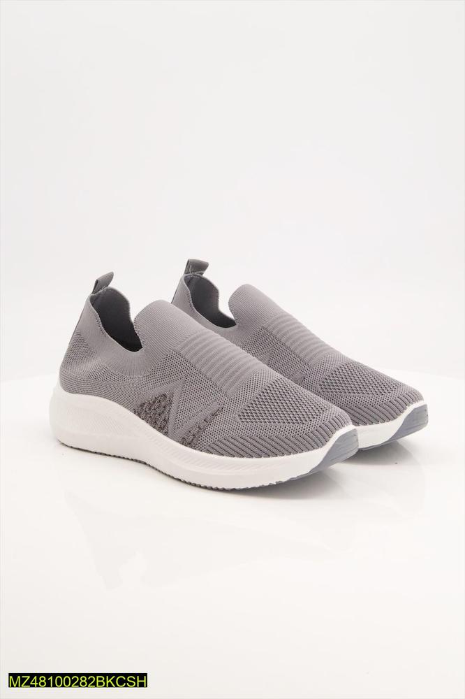 Black Camel Slip on Shoes 8511, Grey