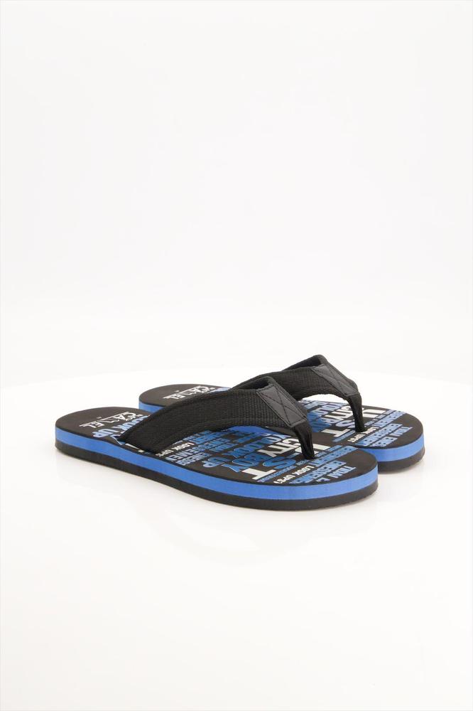 Black Camel 008 Comfort Flip Flop, Blue