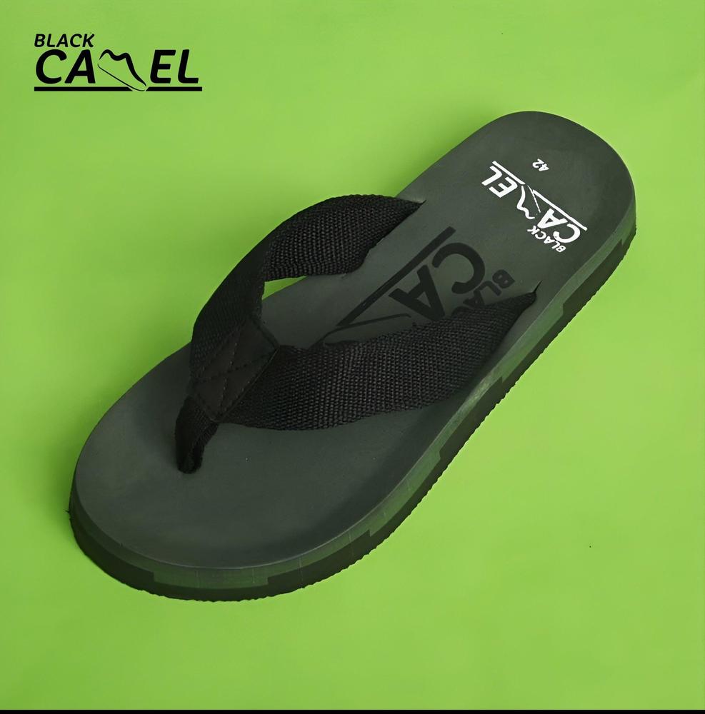 Black Camel Casual Slipper For Men Flip Flops For Men Green