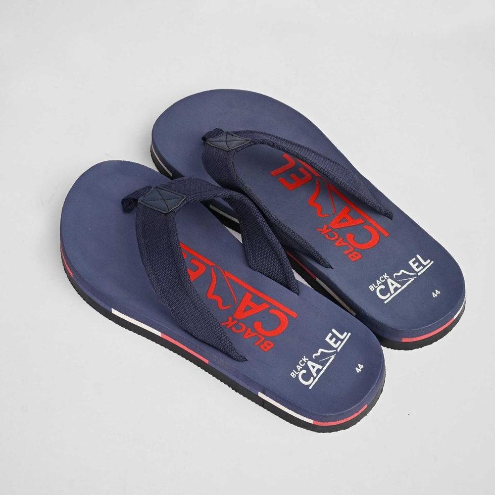 Black Camel Casual Slipper For Men Flip Flops For Men Navy