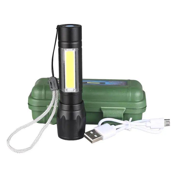 3 Pcs Rechargeable Mini Flashlight