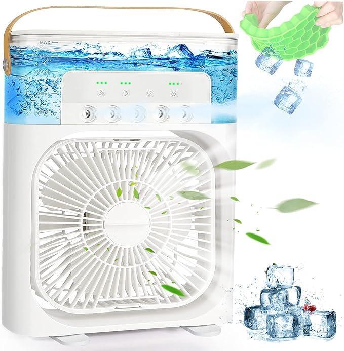 Portable Mini Air Cooler - 1 Pc - Perfect For Home and Office Cooling
