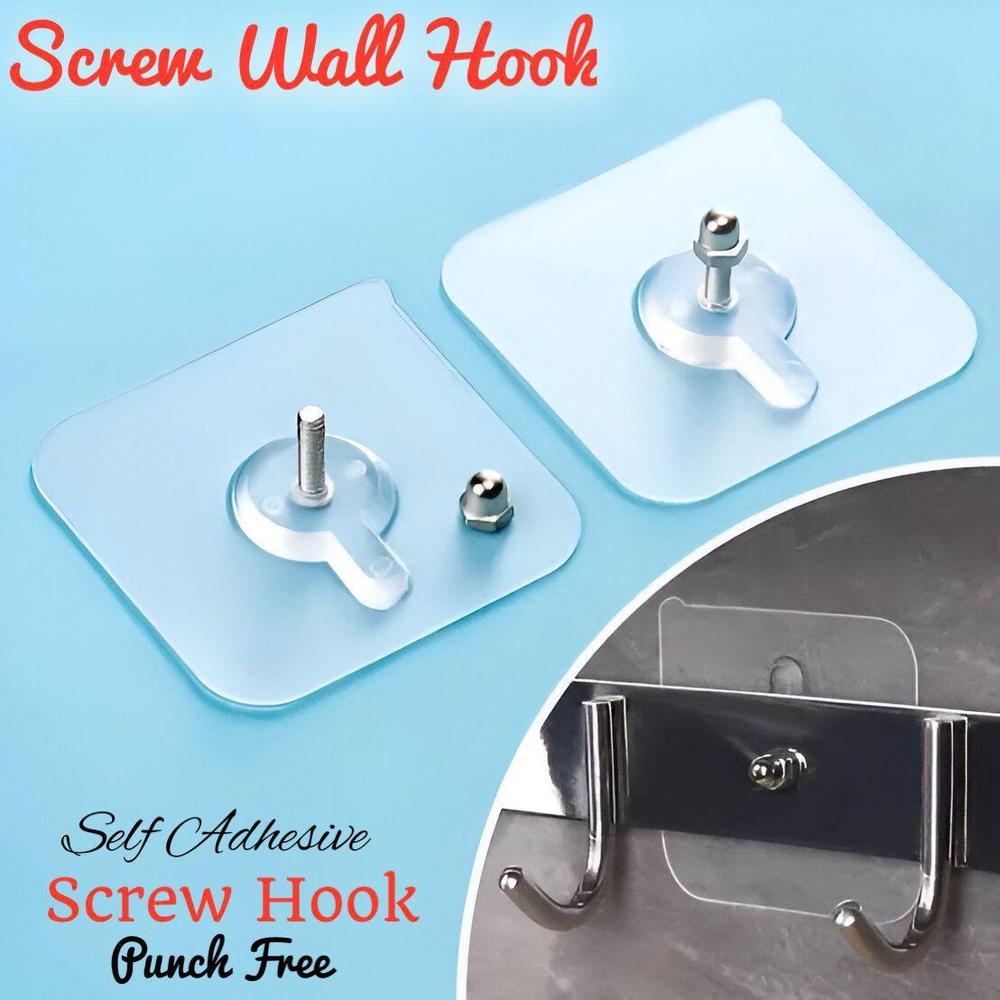 5 Pcs PVC Wall Hanger Hooks