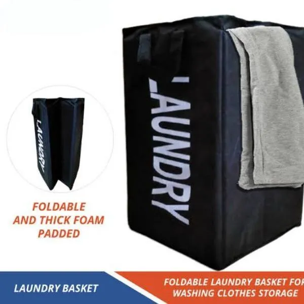 Foldable Laundry Basket, Pack Of 2