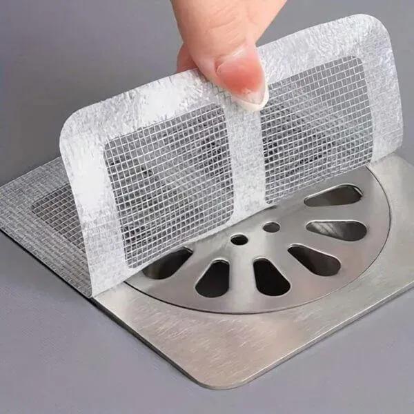 Self-Adhesive Drain Net Stickers, 50 Pcs