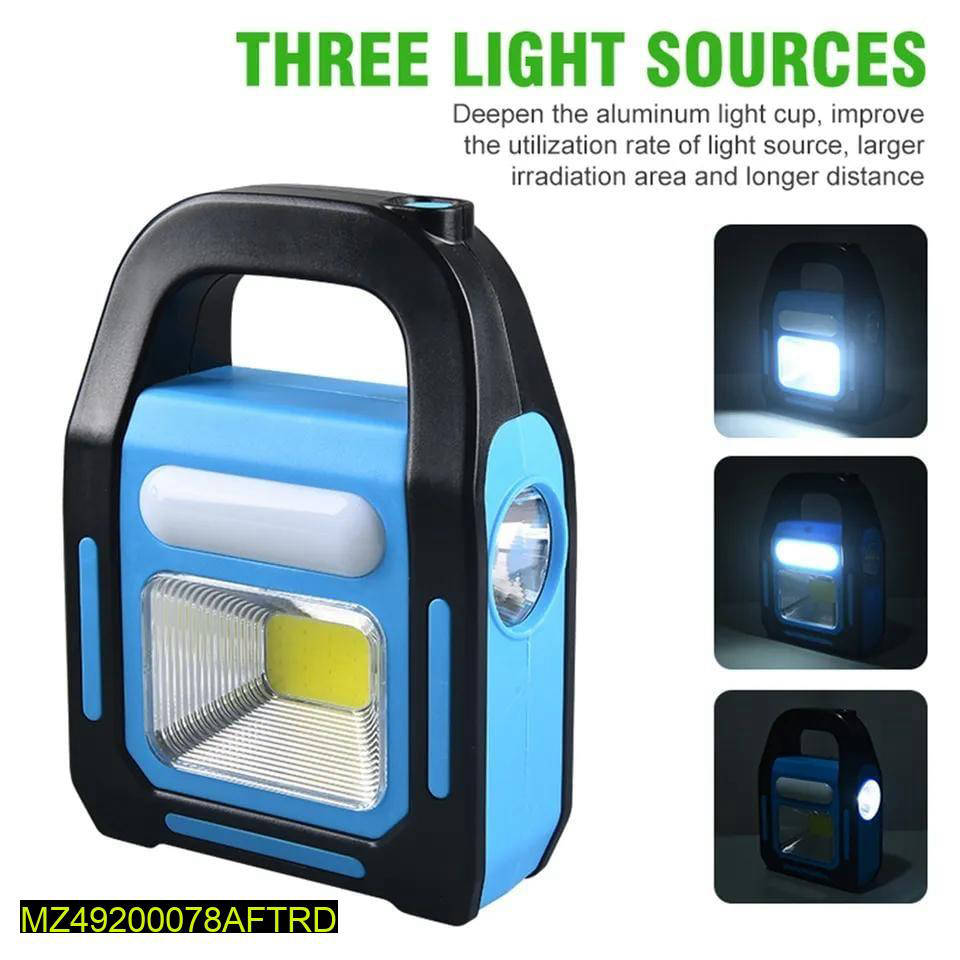 Portable Rechargeable Solar LED Light