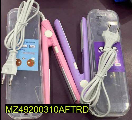 1 Pc Portable Mini Hair Straightener