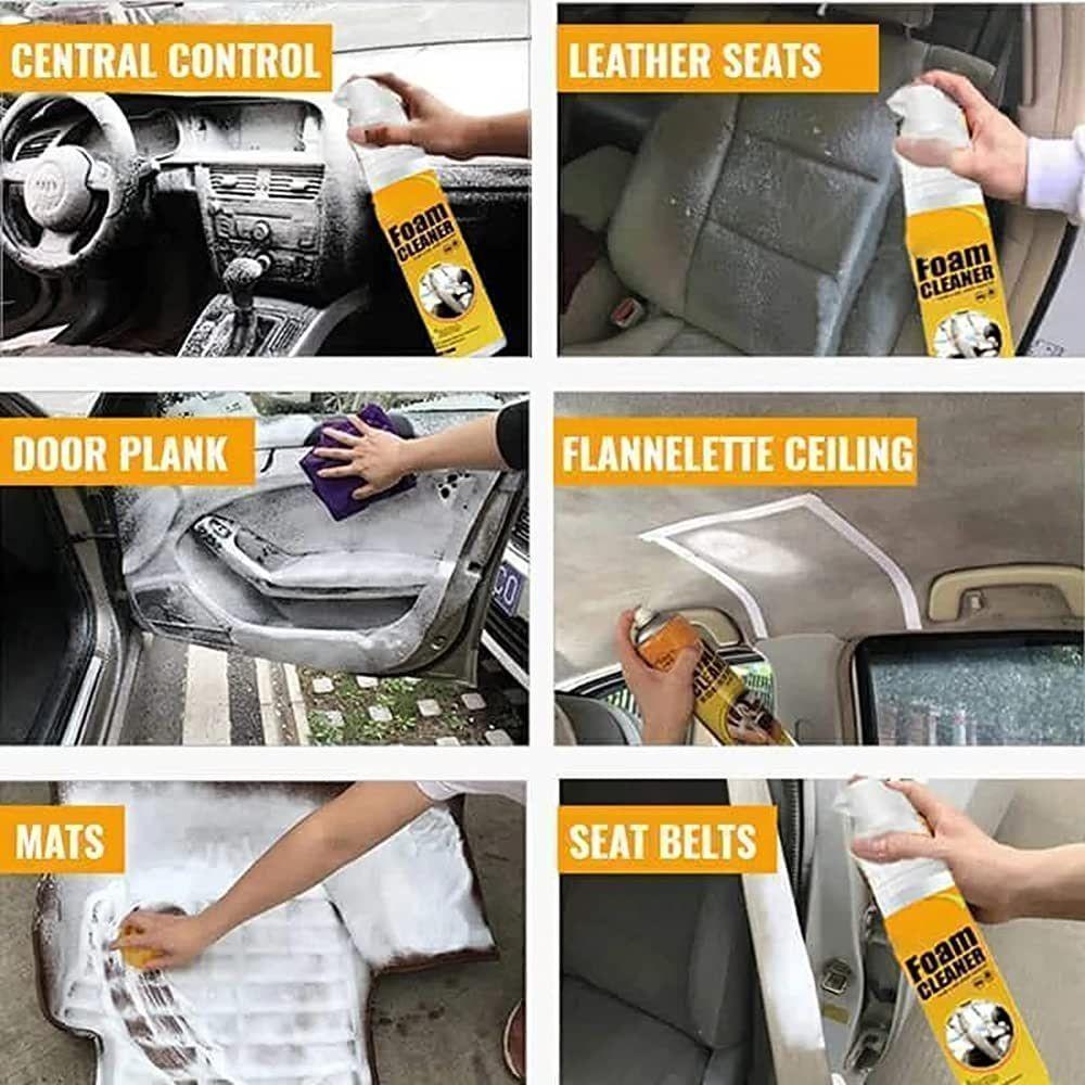 Multi-Purpose Foam Cleaner 650ml Yellow