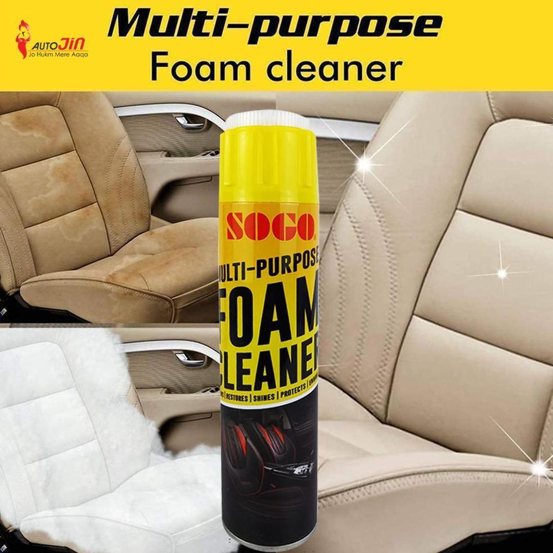 Multi-Purpose Foam Cleaner 650ml Yellow