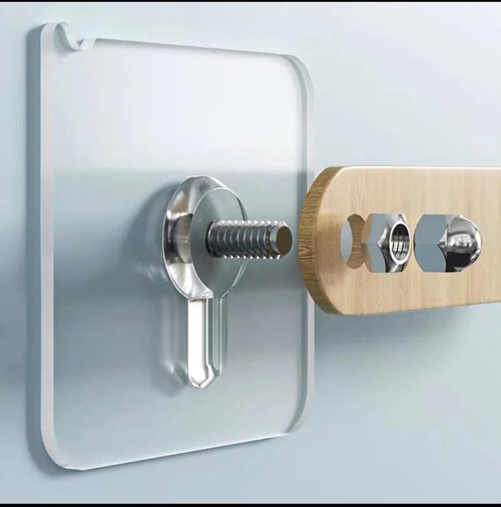 5 Pcs Durable PVC Wall Mount Hooks - Affordable And Practical Solution For Hanger Storage