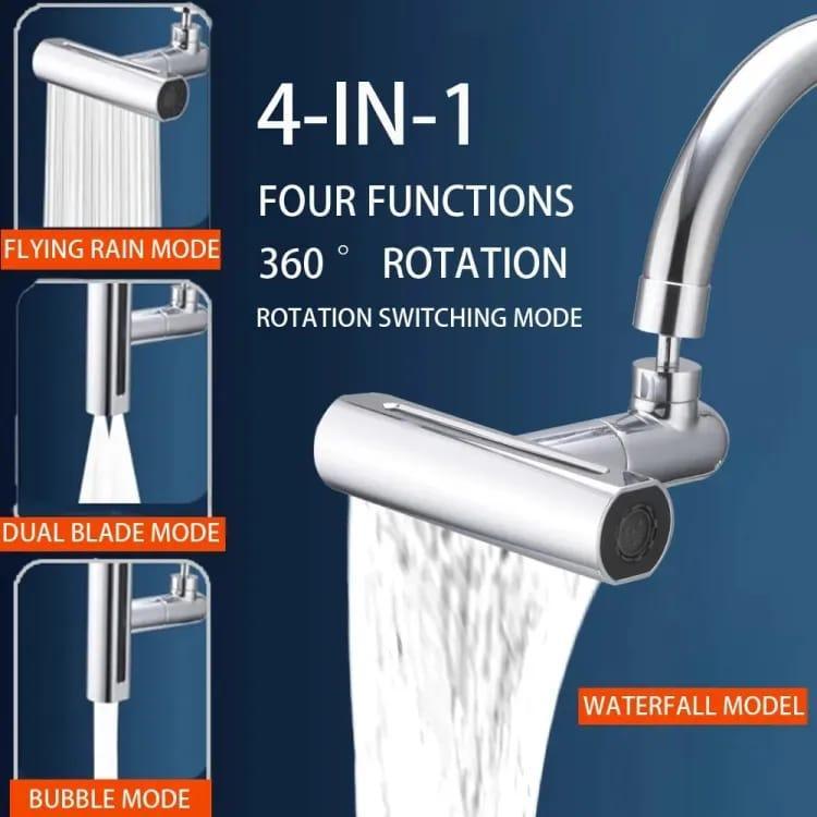 4 In 1 Rotating Faucet Water Extender