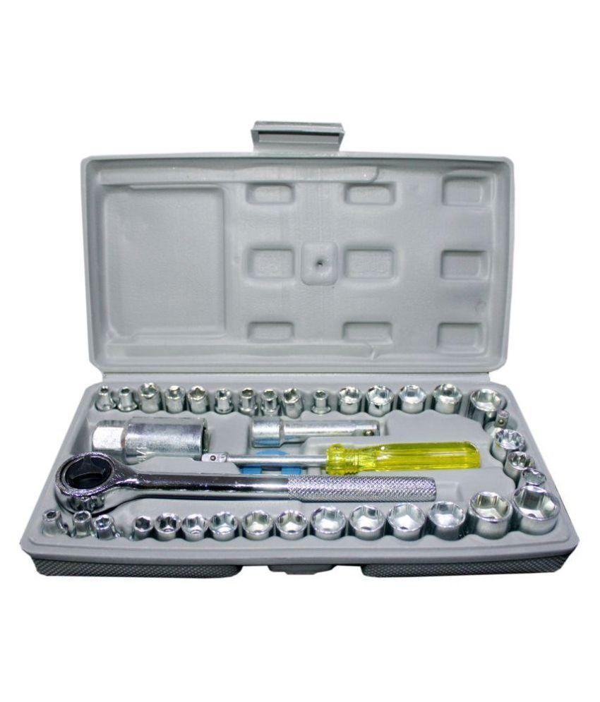 40 Pcs Wrench Vehicle Tool Kit