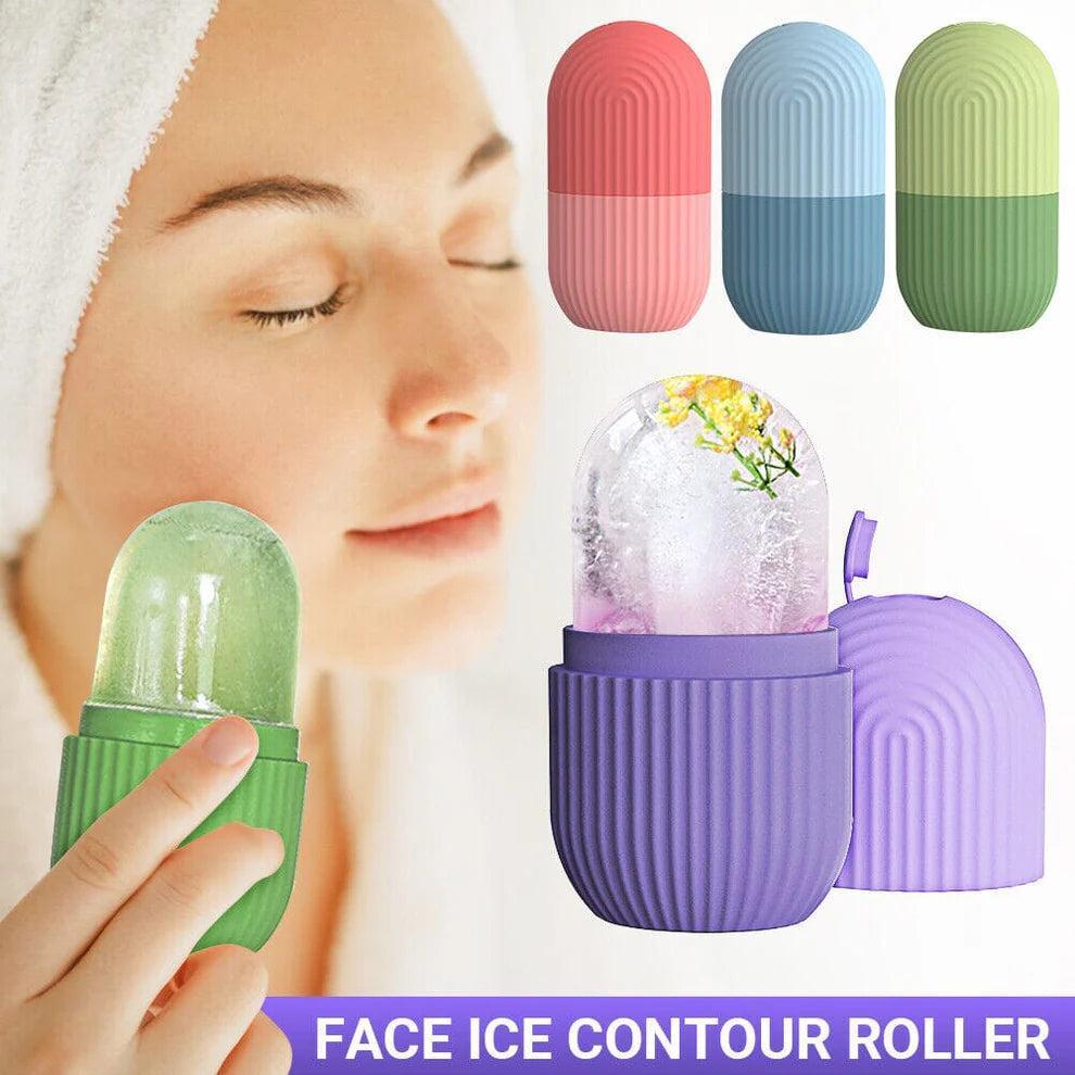 10 Pcs Hydrating Silicone Ice Roller for All Skin Types