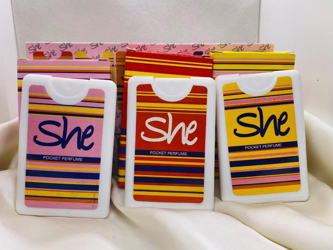 Elegant Pocket Perfume Set - 3 Pcs Alcohol-Free Fragrance for Women