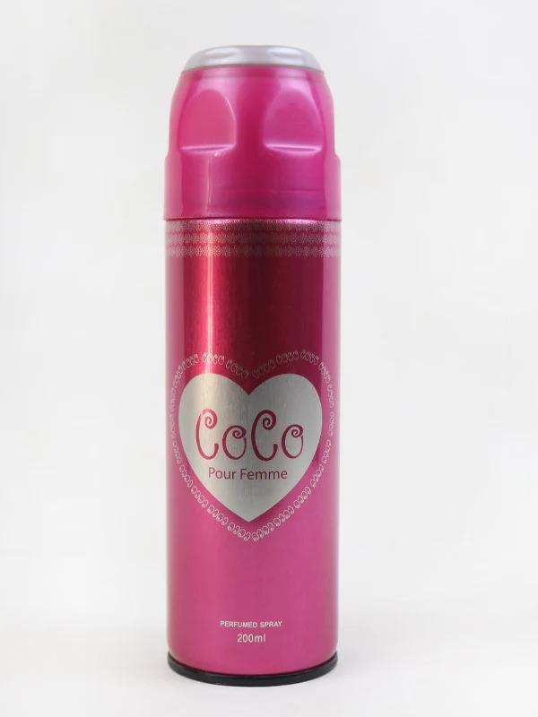 Pink Metal Body Spray for Exfoliation - 200ml