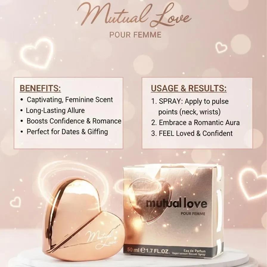 Mutual Love Pour Femme Perfume - 50ml