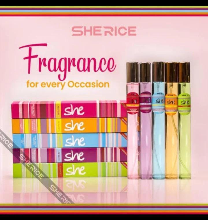 12 Hrs Sweat Resistance Women's Perfume, Pack Of 5