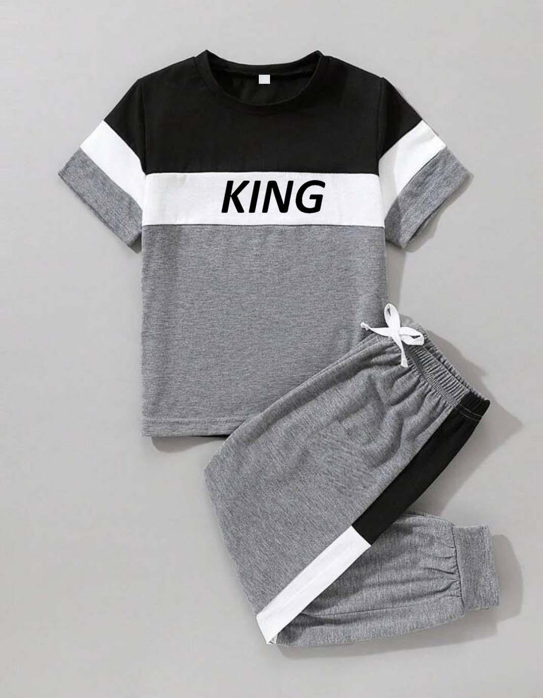 Stylish Micro Tracksuit for Kids - 2 Pcs for Kids