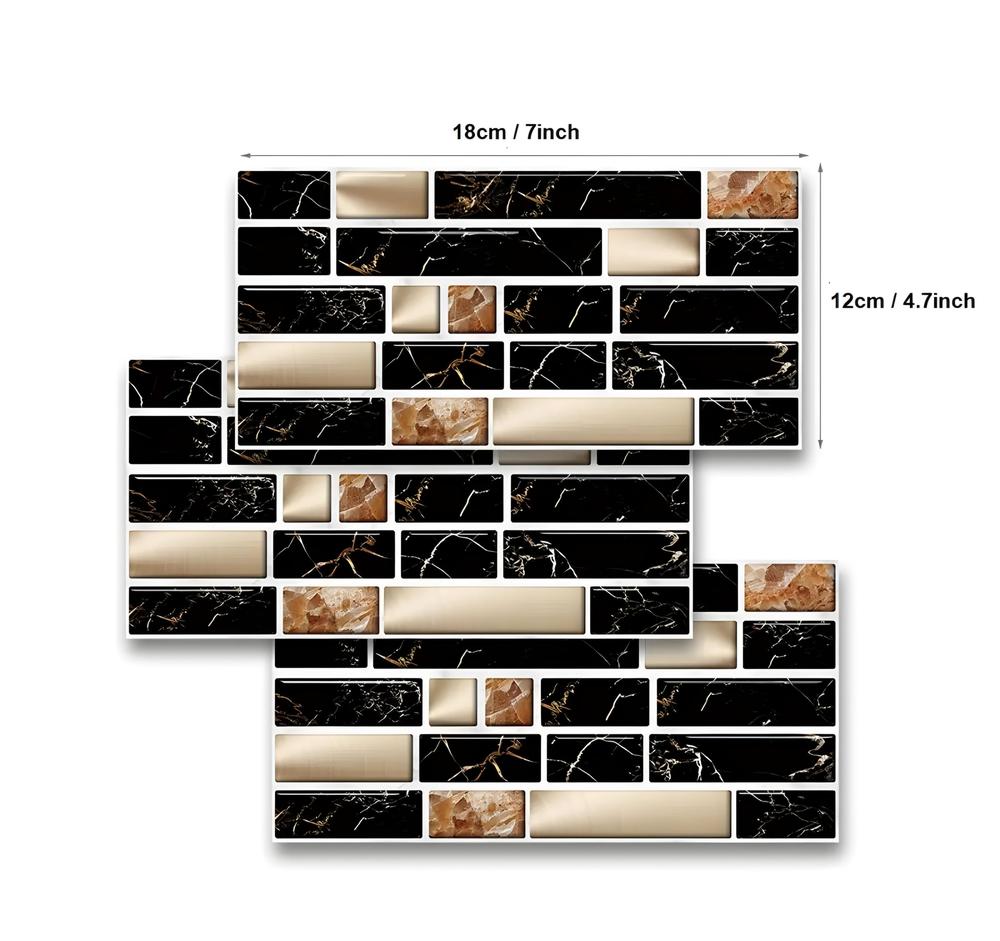 Tile Wall Sticker - 96 Pcs