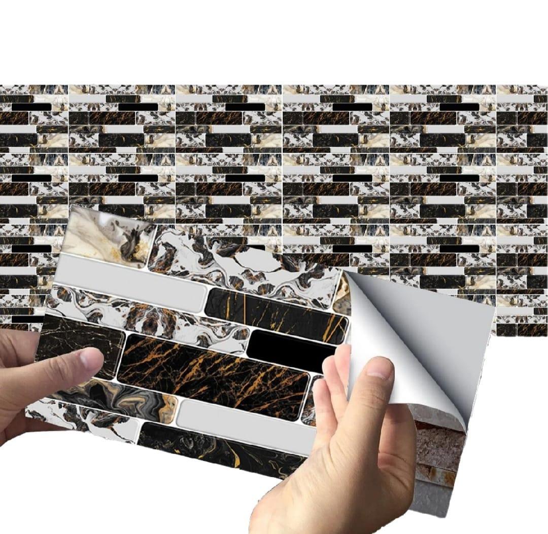 48 Pcs Blackish Wall Stickers 