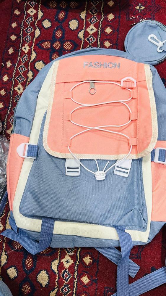 4 PCs Backpack Set For Girls