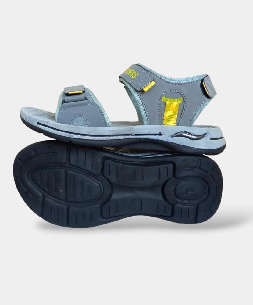 Grey Sport Sandals for Boys - Comfortable Casual Wear